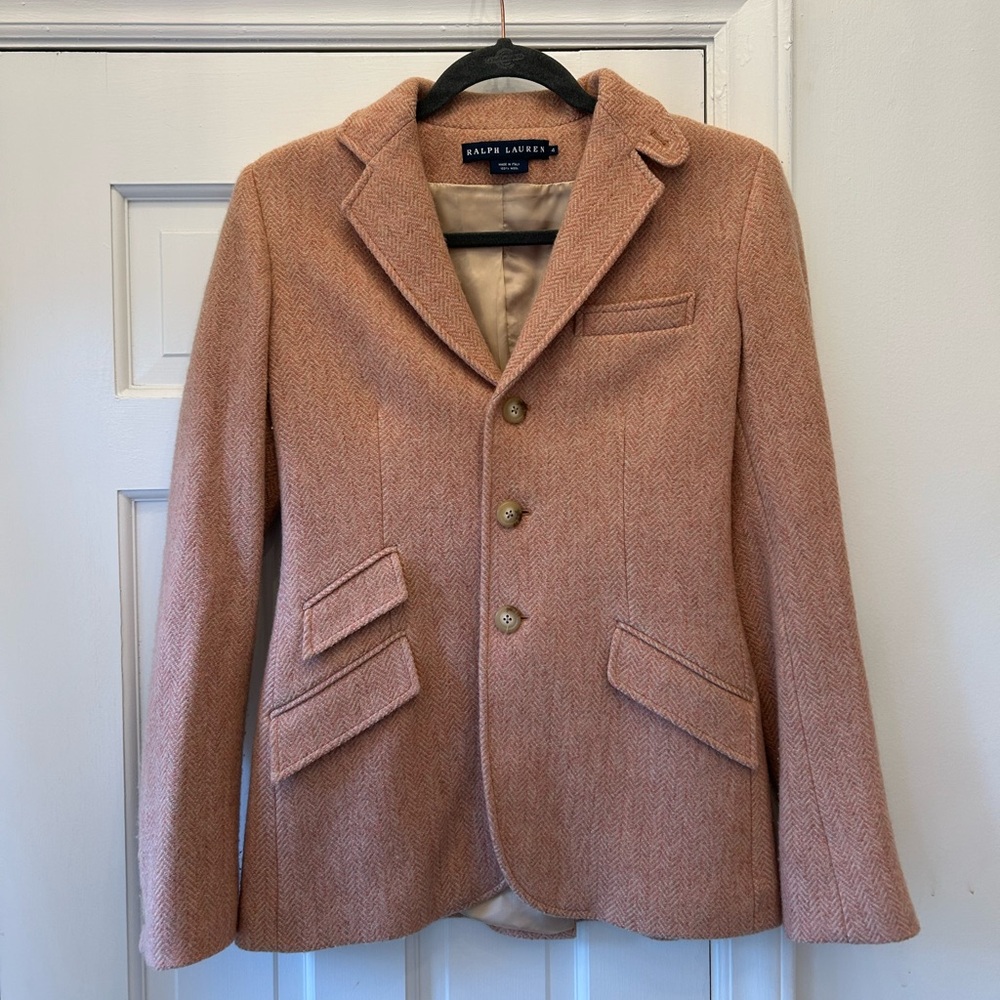 Ralph Lauren Blue Label Pink Blazer